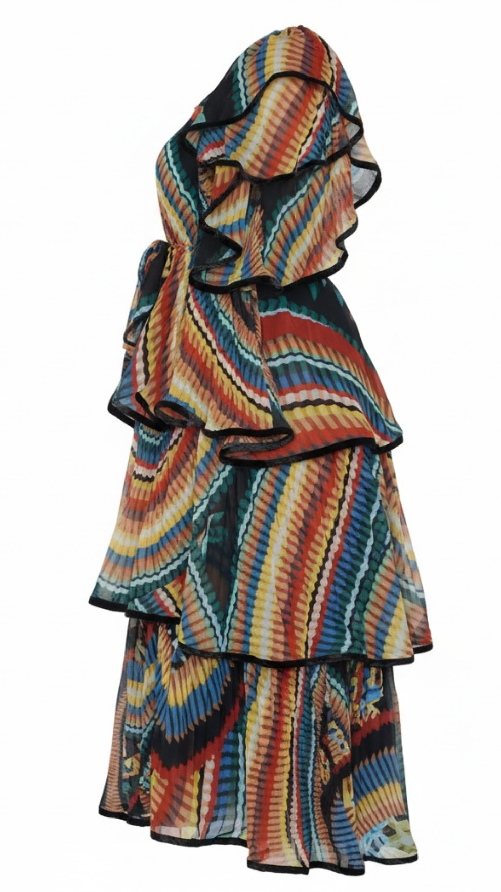 Nayobi Midi Tier Dress