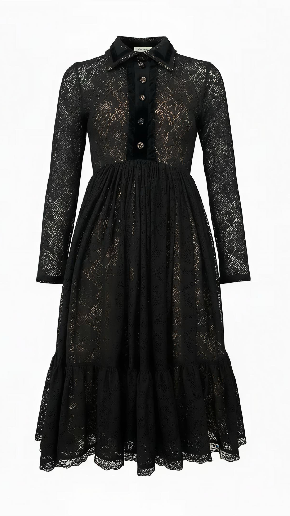 Primula Shadow Lace Dress