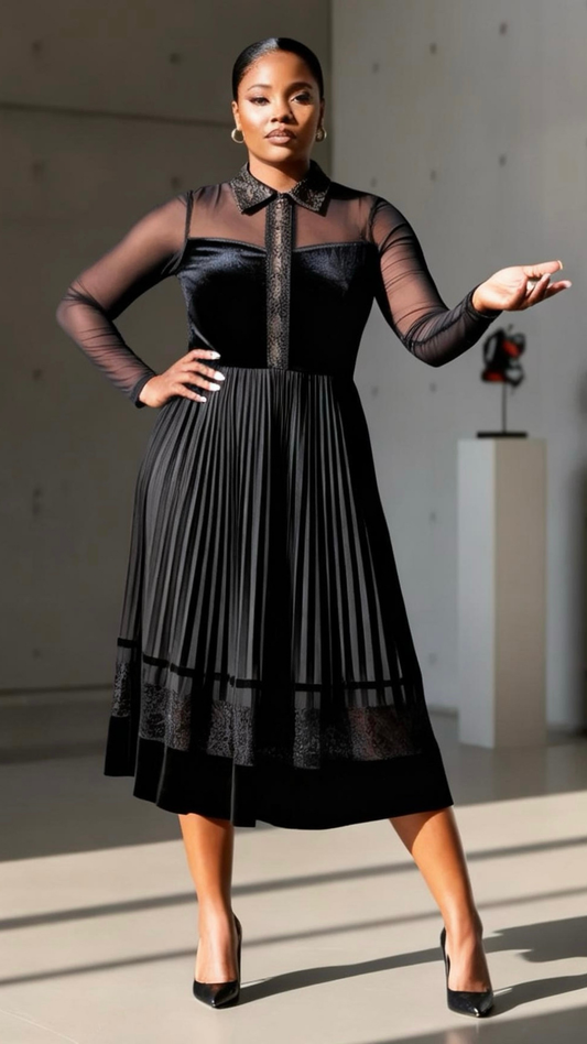 Yuna Dress (Black)
