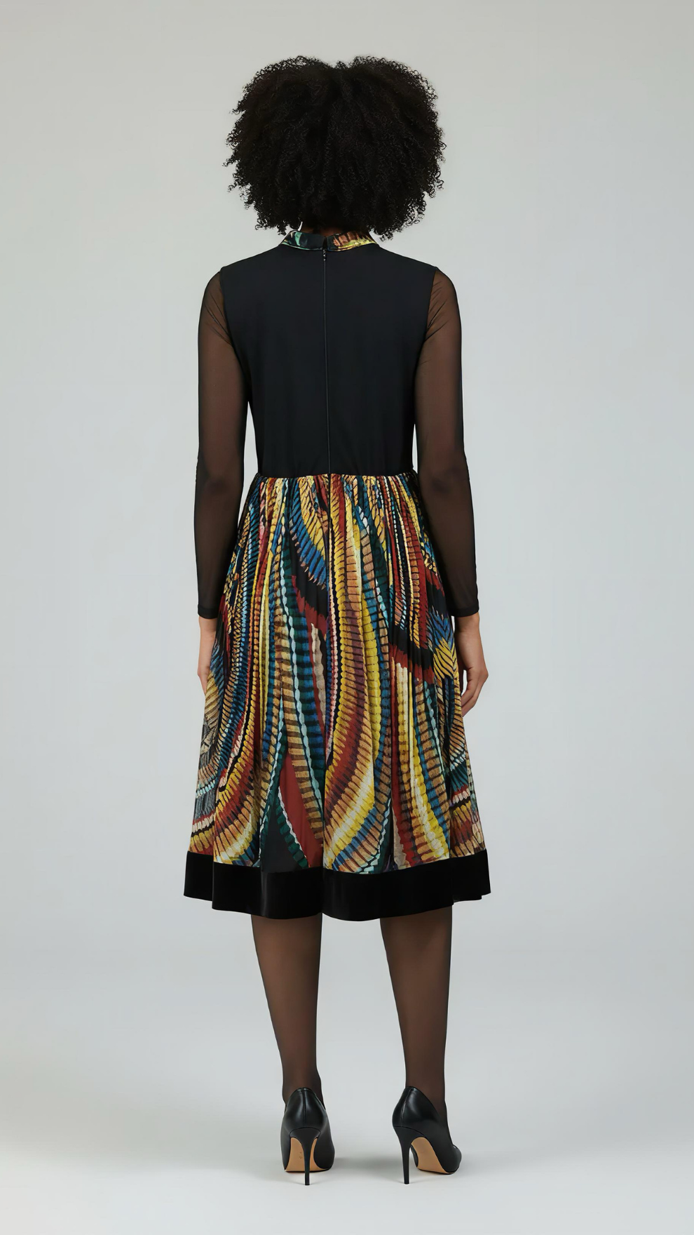 Primula Print Dress