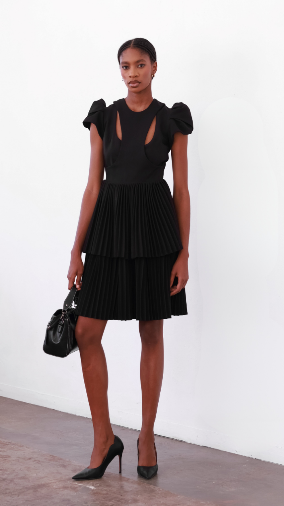 "Beta" Pleat Tier Dress