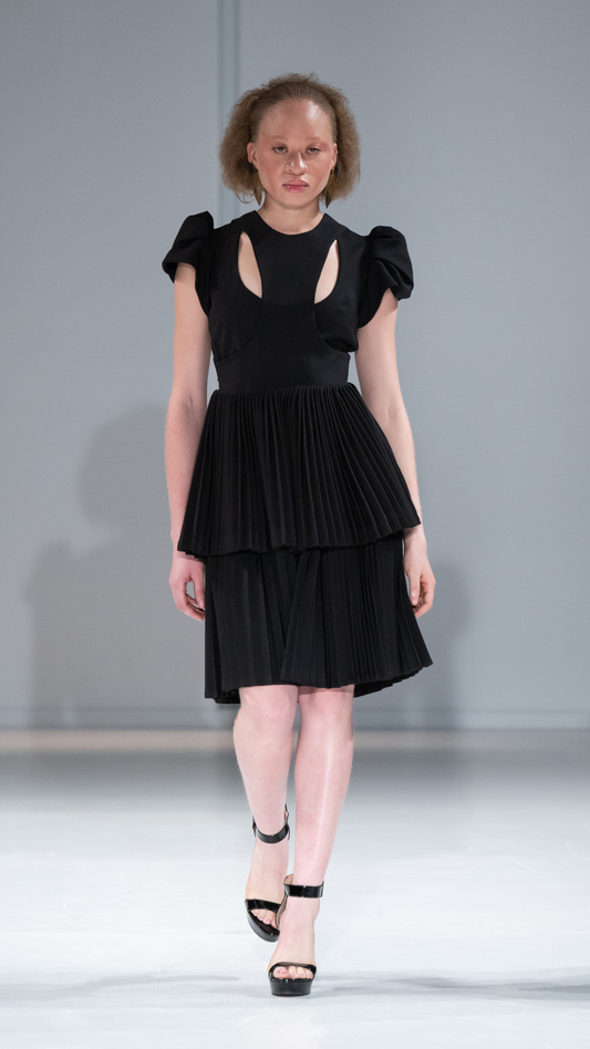 "Beta" Pleat Tier Dress