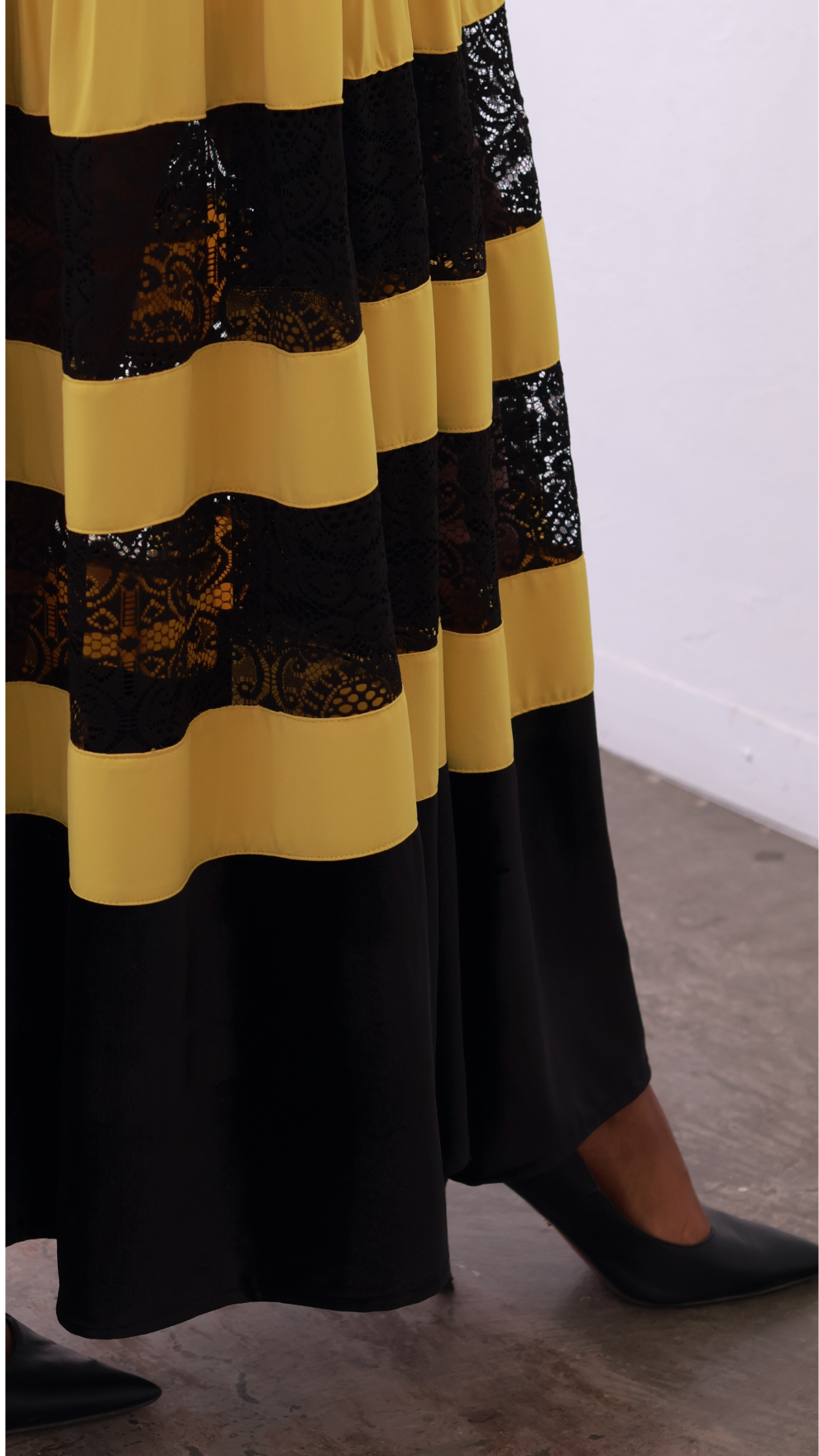 Modjadji Lace Border Dress