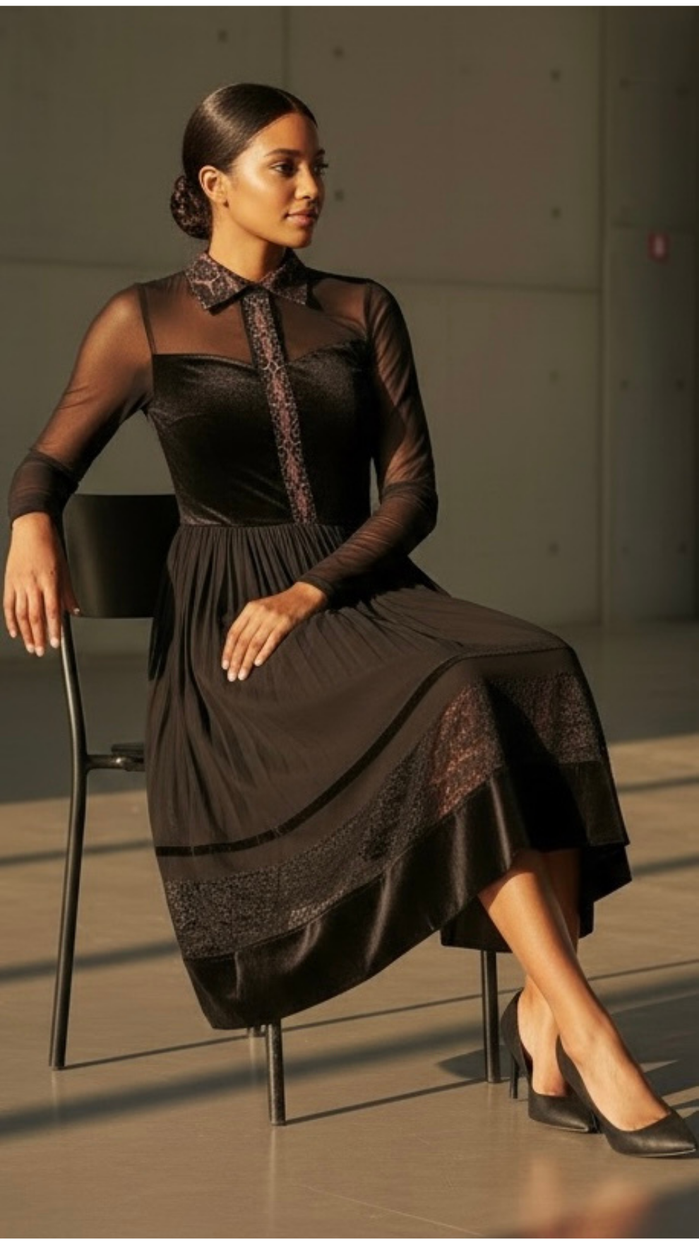 Yuna Dress (Black)