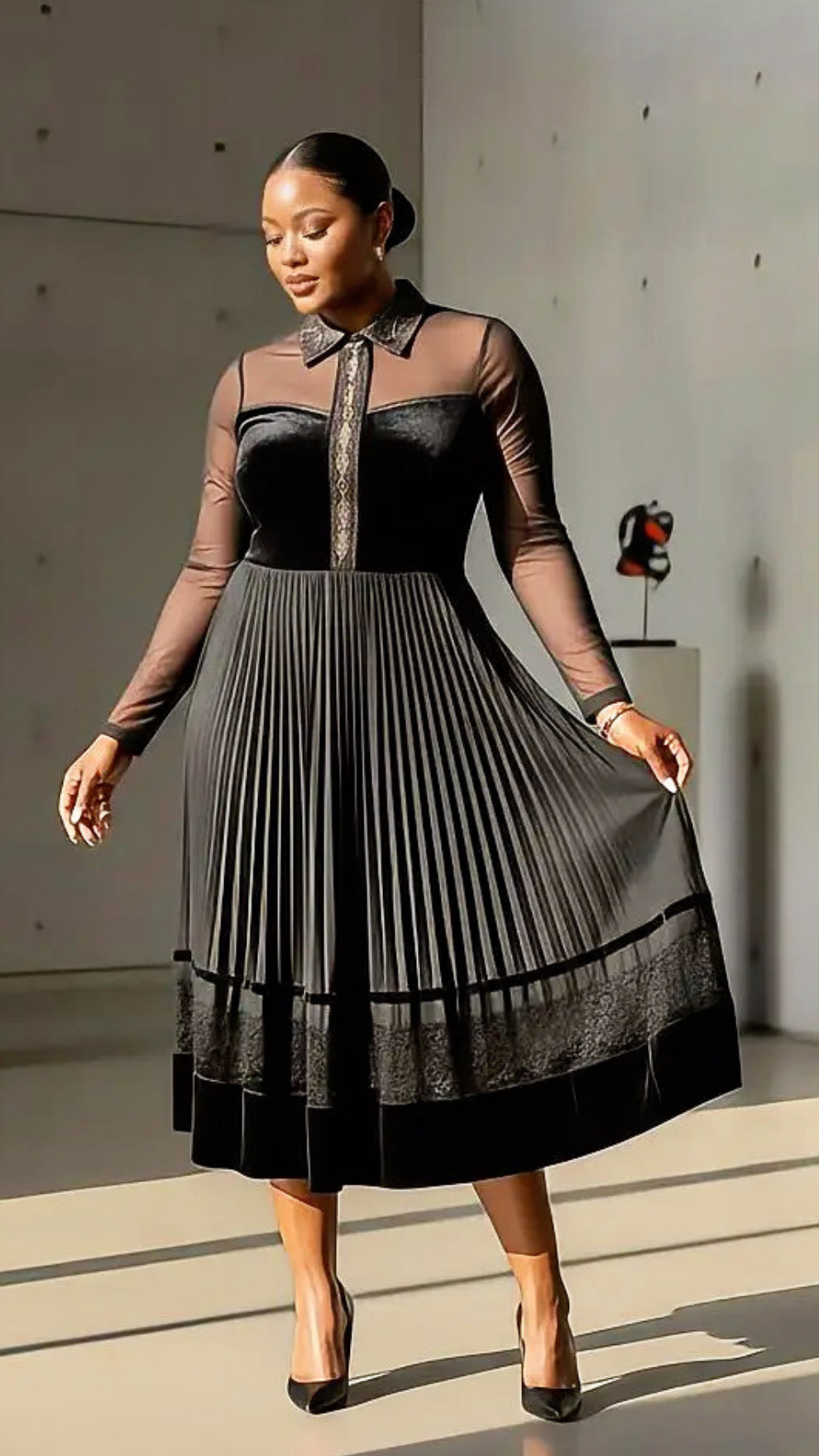 Yuna Dress (Black)