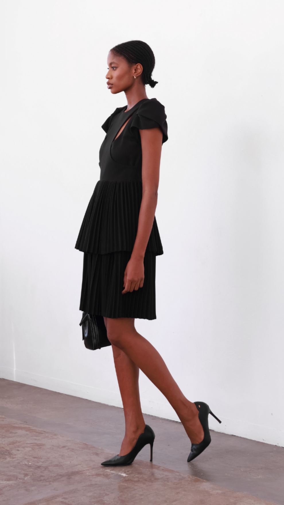 "Beta" Pleat Tier Dress