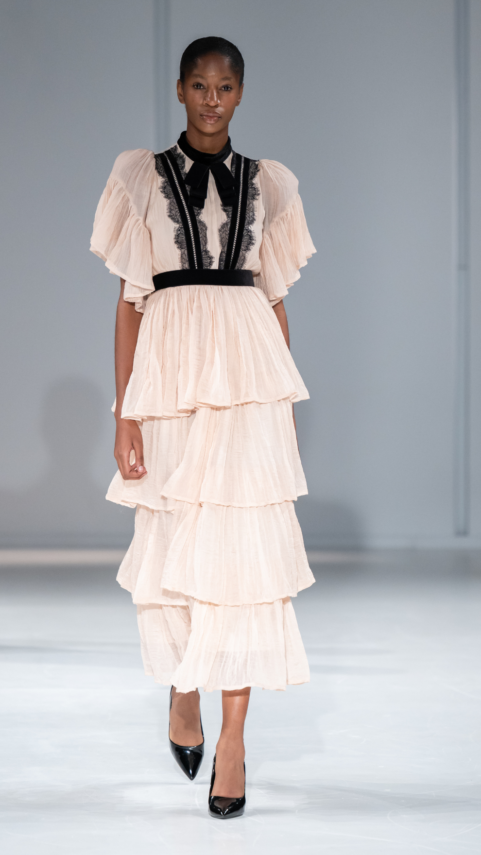 Boledi Tier Midi Dress