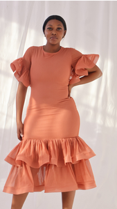 Awal Drop Waist Dress