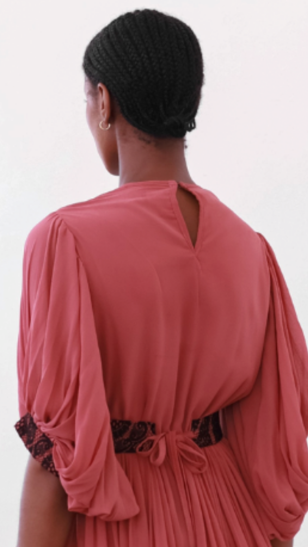 Madi Lace Panel Dress (Belt included)