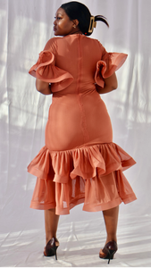 Awal Drop Waist Dress