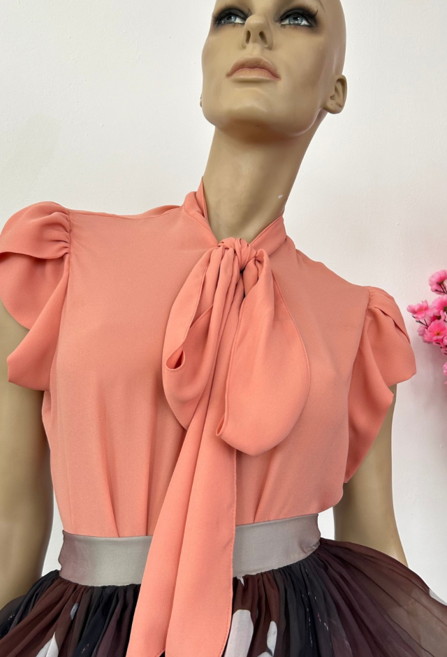 Soba Petal Sleeve Blouse