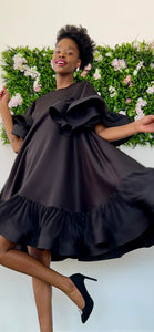 Orom-umbrella-sleeve-dress (Accessories Not Included)