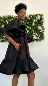 Orom-umbrella-sleeve-dress (Accessories Not Included)