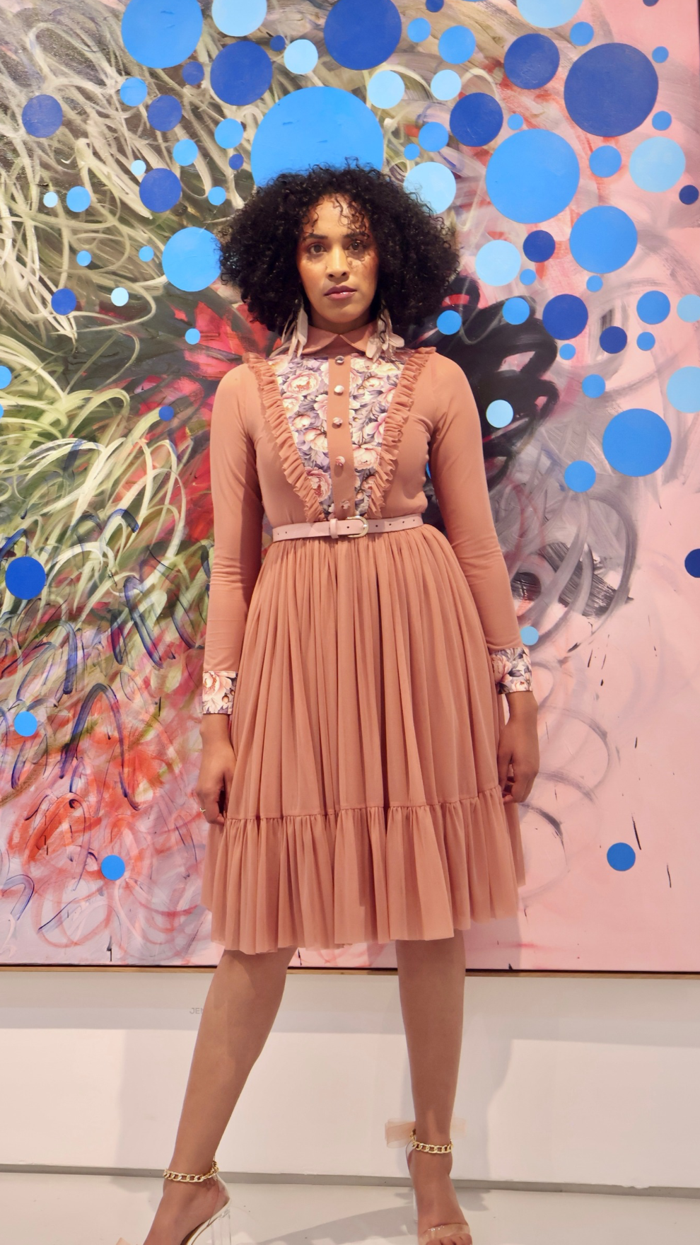 Anania Mesh Dress