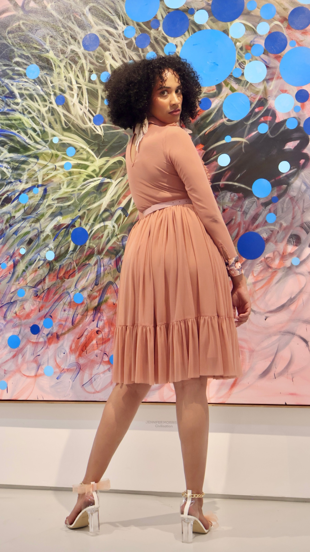 Anania Mesh Dress