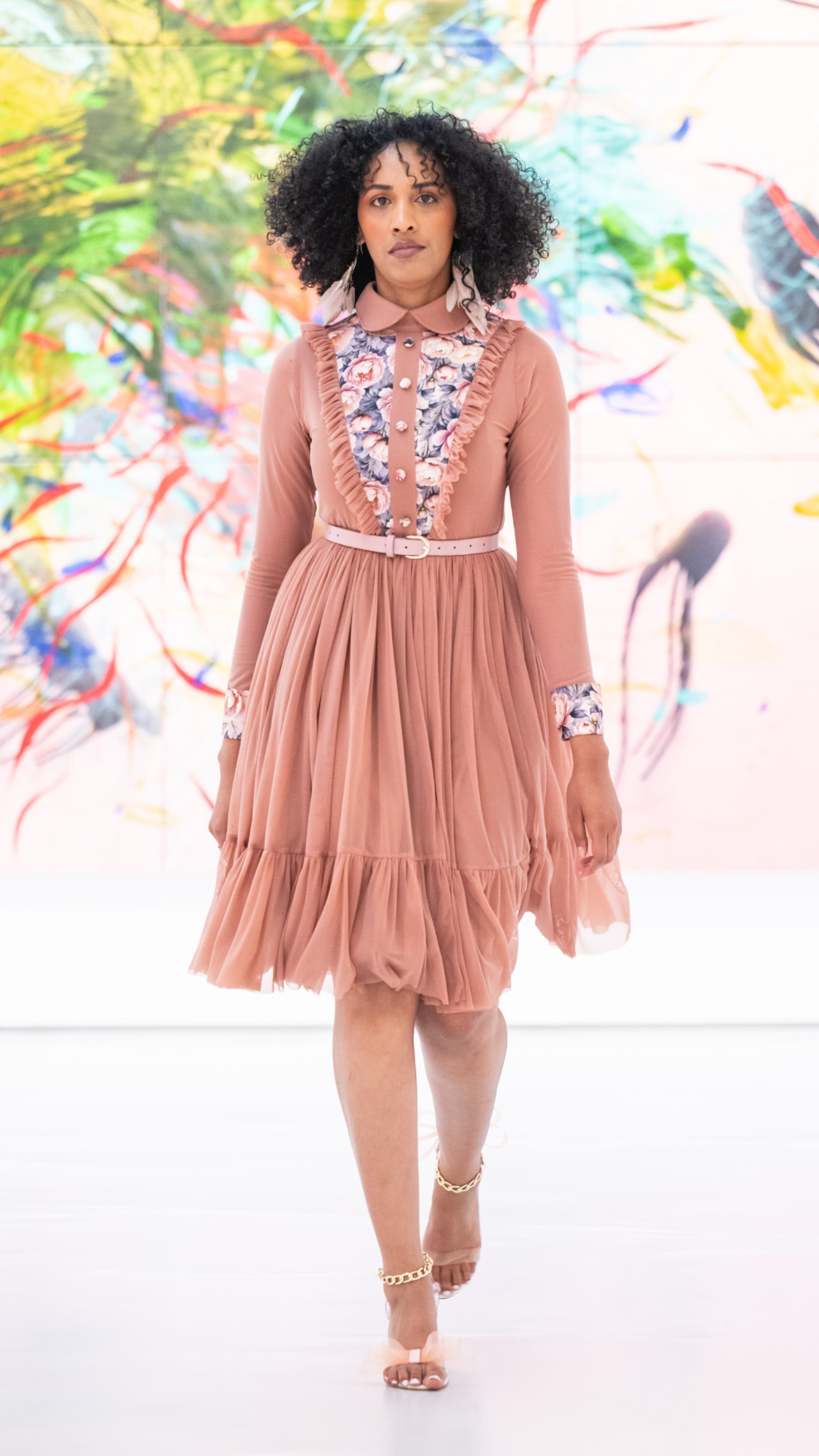 Anania Mesh Dress