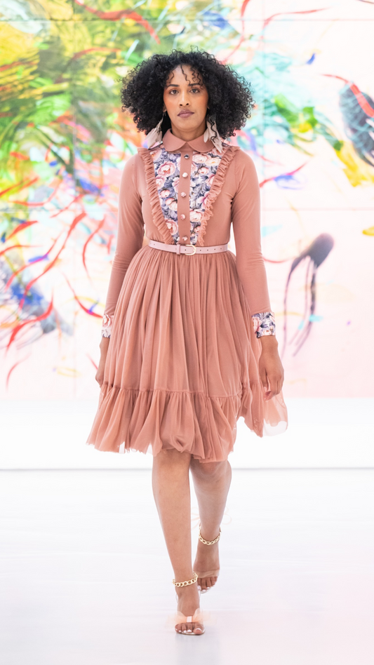 Anania Mesh Dress