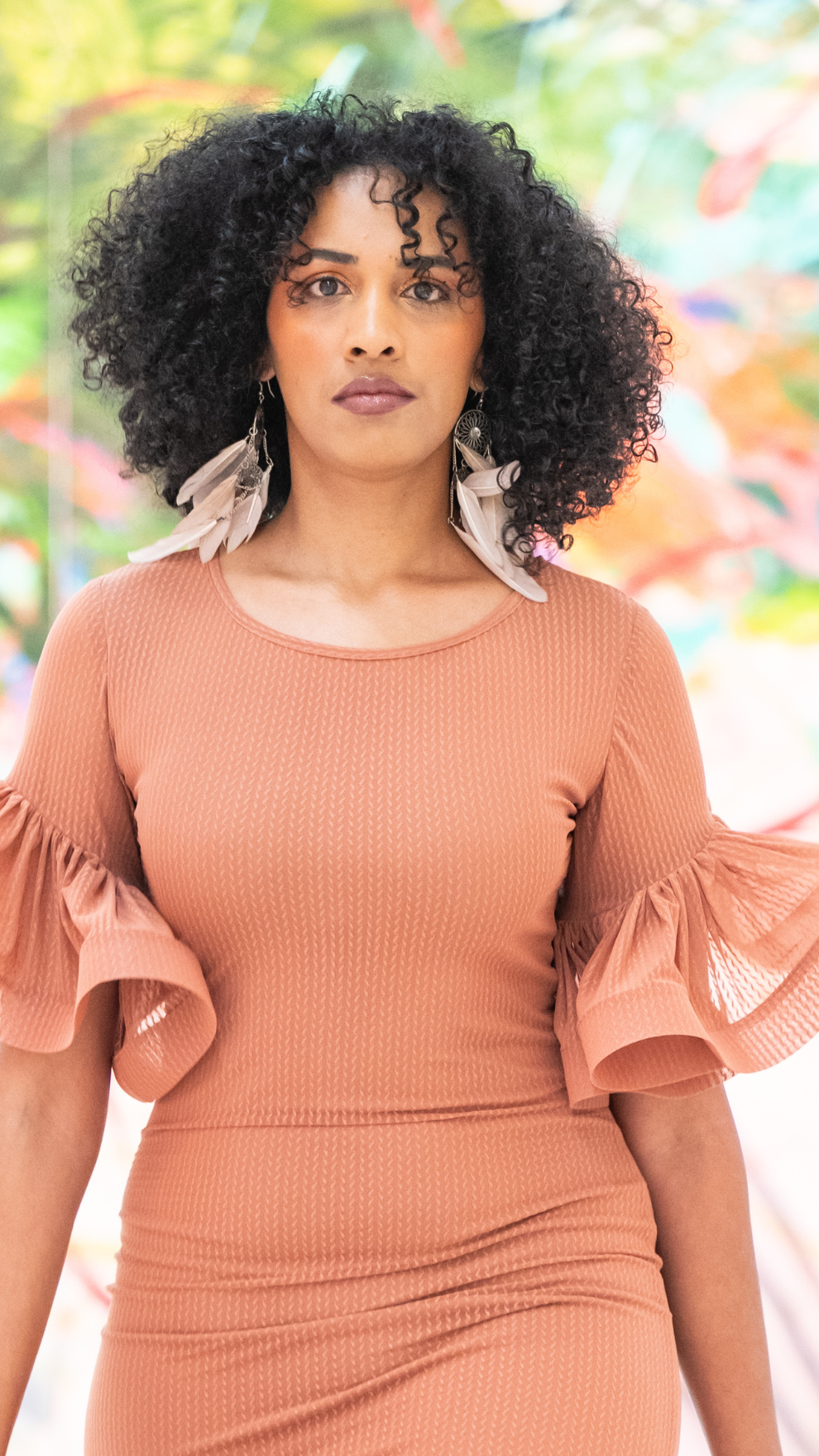 Awal Drop Waist Dress