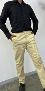 MEN LOOPLESS CHINO