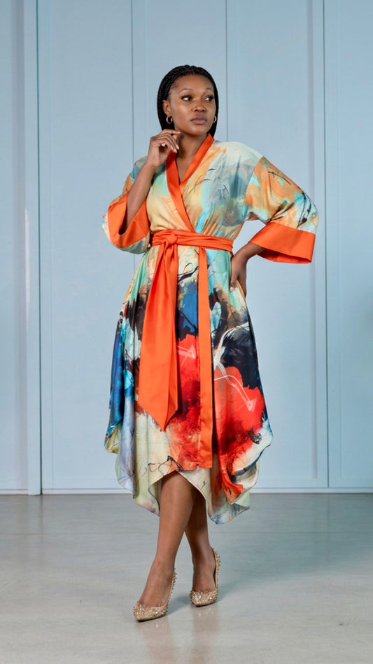 Saigon Balloon Kimono